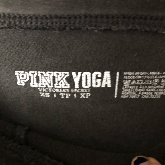 PINK by VICTORIA SECRET Black Yoga Pants Size XS - Picture 4 of 4